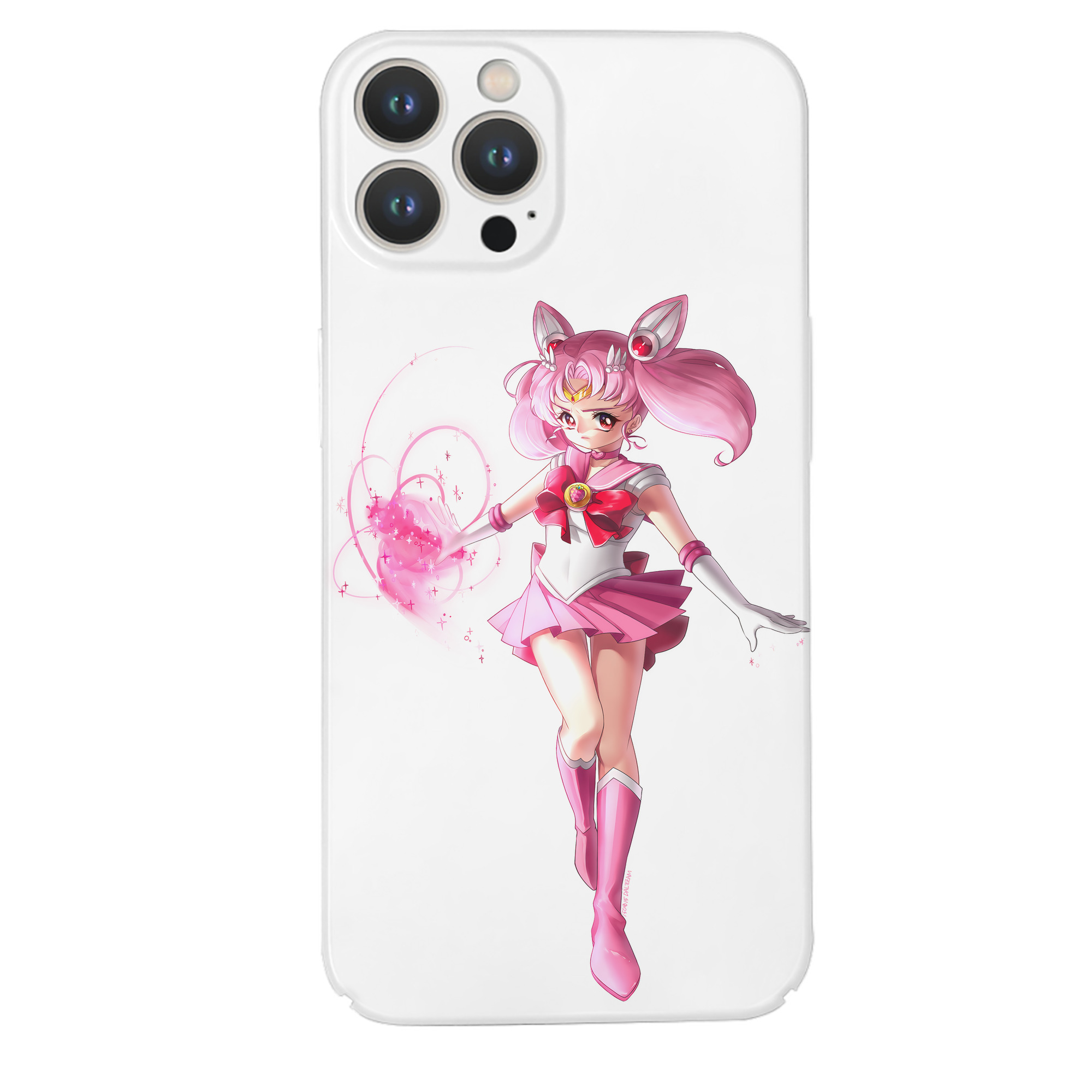 （画像用） 美少女戦士セーラームーン ちびうさ Sailor Moon Chibiusa Tsukino Usagi Small Lady Serenity 【iPhone 14シリーズ対応】ハードケース
